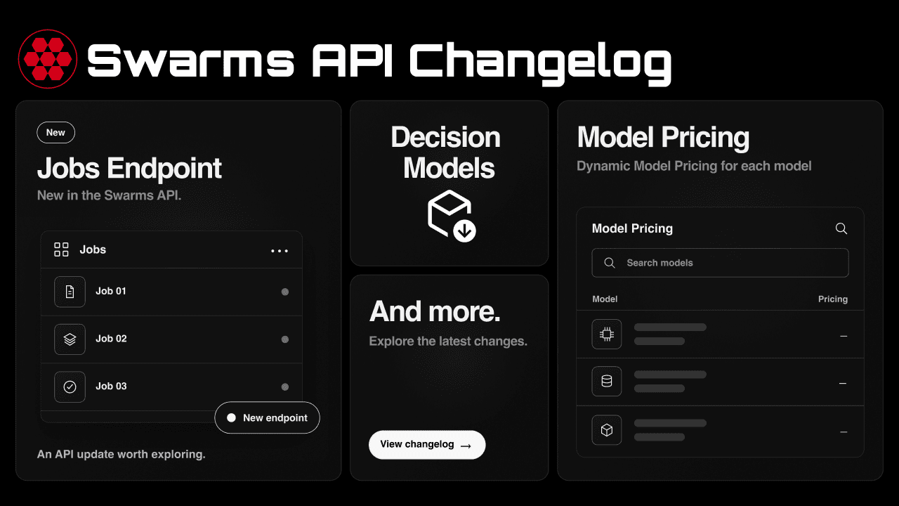 Swarms API Changelog: March to October 2026