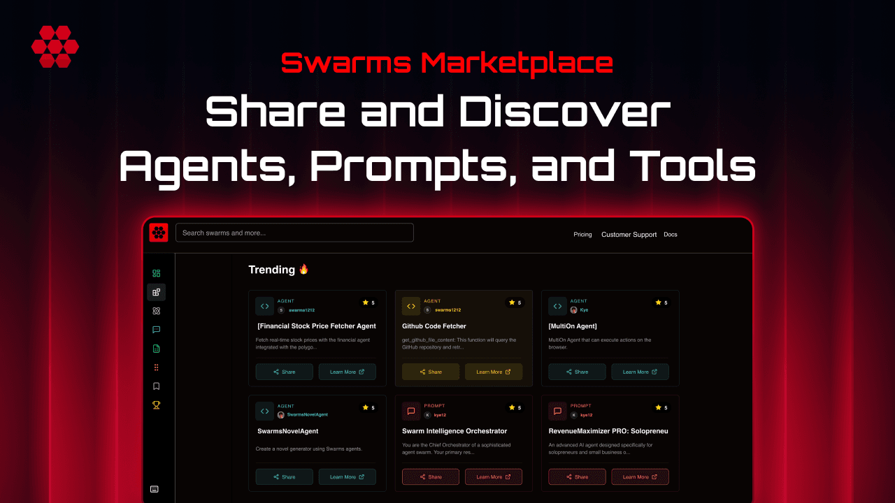 Swarms Marketplace