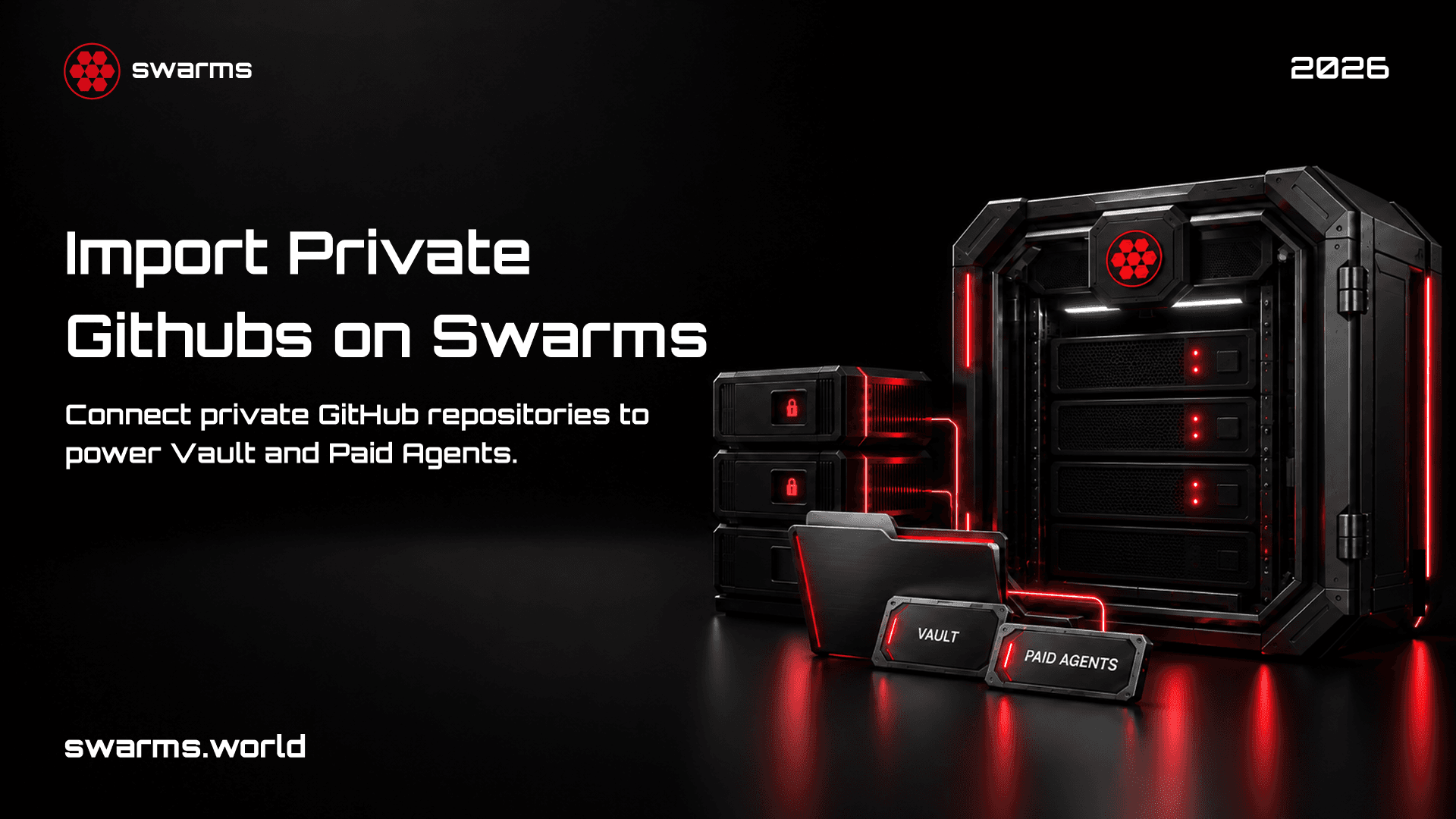 Import private GitHub repositories into the Swarms Marketplace