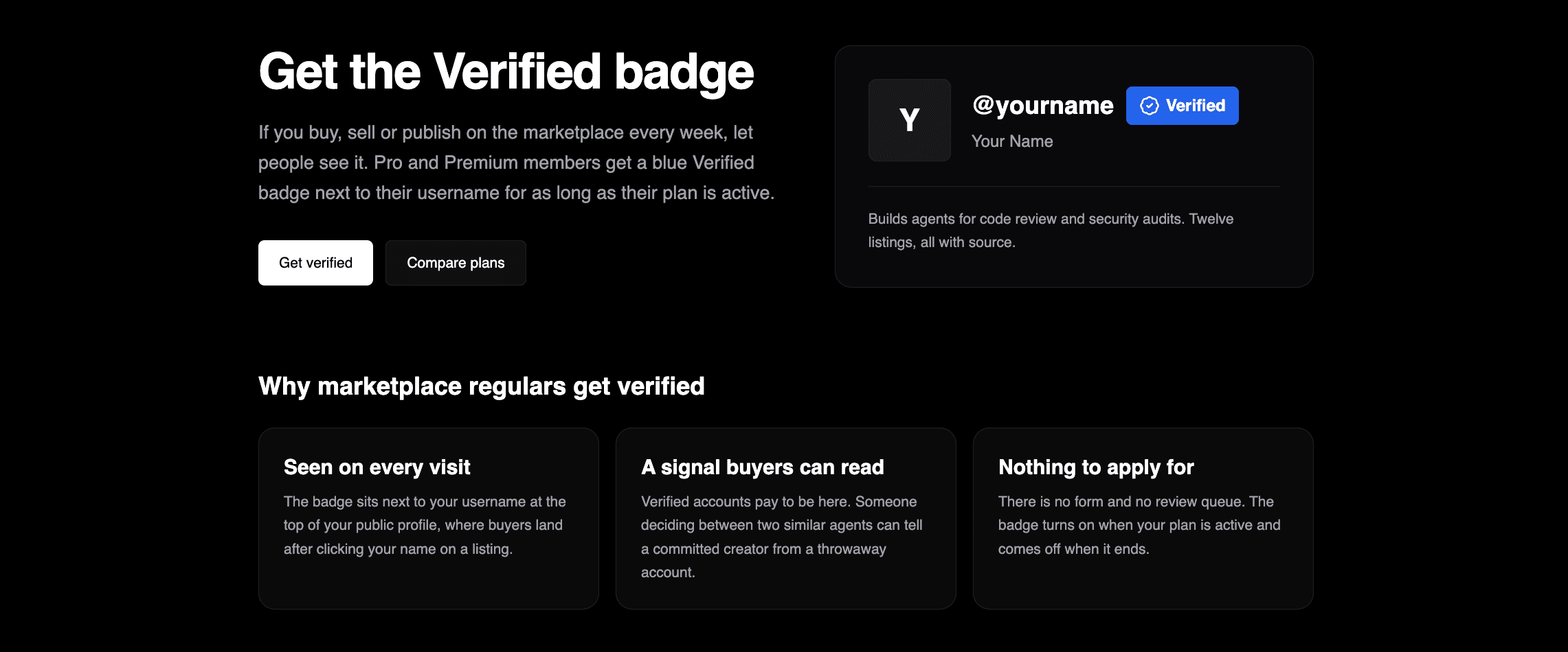 Get Verified on the Swarms Marketplace