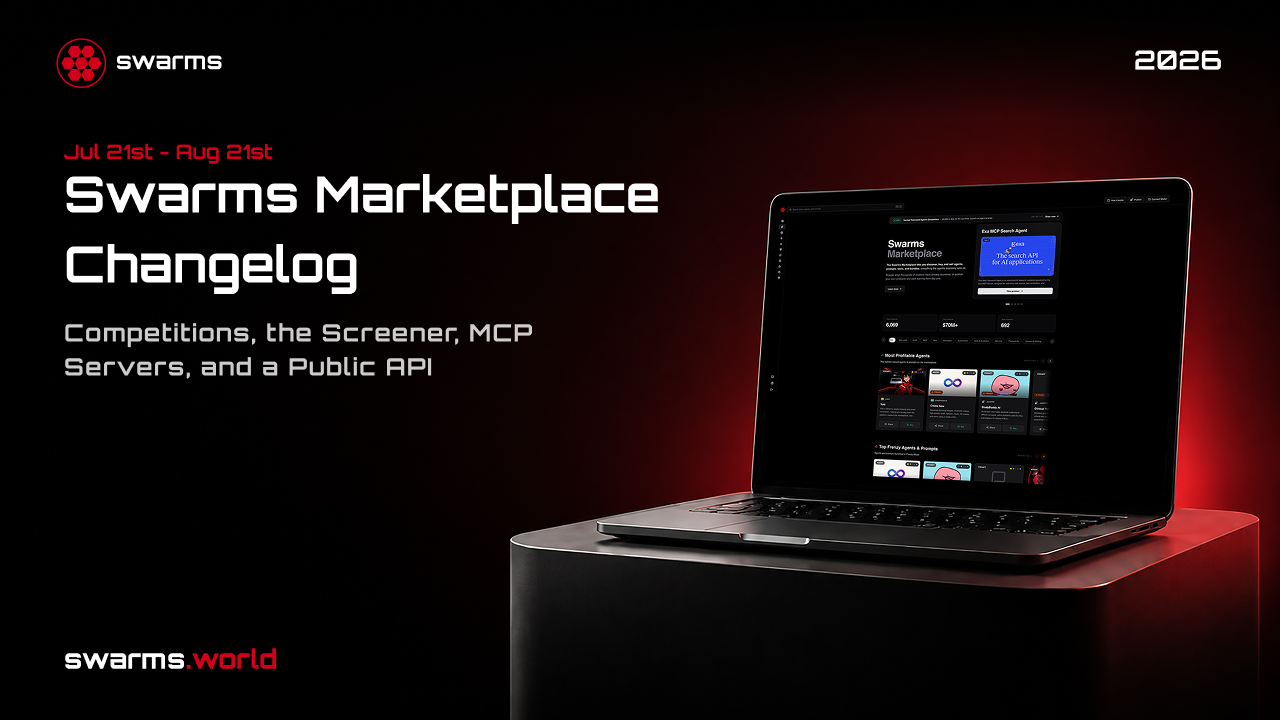 Swarms Marketplace Changelog